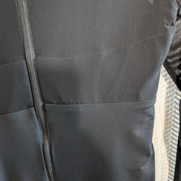 Bardot Black Mesh & Wrap Bodycon Dress Halter-Inspired Bodice Ruched Size 8/M - Picture 13 of 13